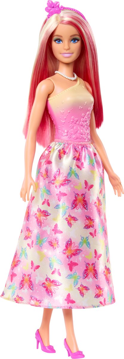 Barbie Zeemeerminnenpoppen - Met rood roze haar - 31 cm - Barbiepop
