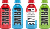 Prime Drink - Hydratation - Pack d'échantillons - Ice Pop - Punch Tropical - Strawberry Pastèque - Framboise Blue - Citron Lime - OMG Bubble Tea
