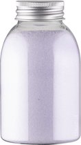 Scrubzout Lavendel - 300 gram - fles met aluminium dop - Hydraterende Lichaamsscrub - set van 5 stuks