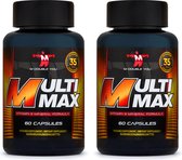 M Double You - Multi Max (2 x 120 capsules) - Duopack - Multivitaminen & mineralen - Voordeelverpakking