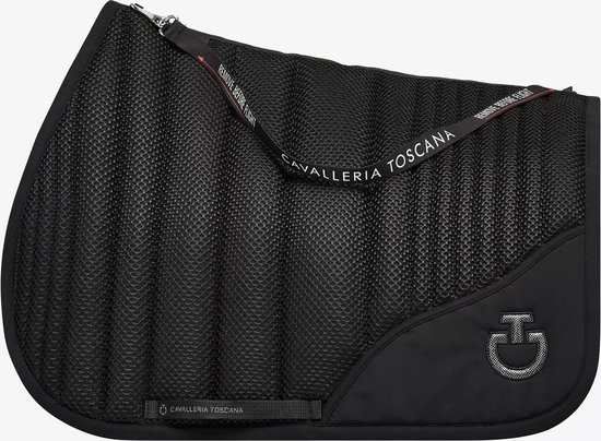 Cavalleria Toscana Air Saddle Pad - Black (99GO) - Maat Full - Jump | bol