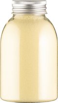 Scrubzout Vanille - 300 gram - fles met aluminium dop - Hydraterende Lichaamsscrub - set van 5 stuks