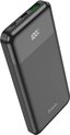 Hoco Powerbank 10.000 mAh Output USB-USB-C Input USB-C Quick Charge 3.0 Black