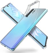 DrPhone TPU Hoesje - Transparant Ultra Dun Premium Soft-Gel Case - Geschikt voor Huawei P30 Pro – Transparant