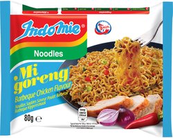 Indomie Instant Noedels/Noodles - Mi Goreng BBQ kip Smaak - (40 x 80 Gram)