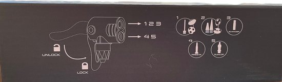 Xq Max Pro Voetpomp Met Drukmeter van XQ Max — afbeelding 3