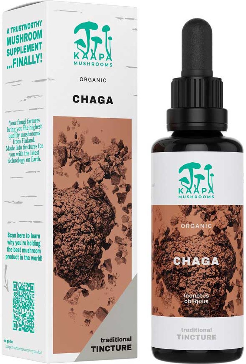 Goedkoopste Chaga Paddenstoelen Extract Supplement Bio 50 ml
