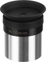 Oculaire Bresser - K 10 mm 1,25" - Pour Télescopes - Avec œilleton en caoutchouc