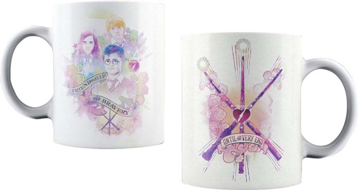 Wizarding World - Harry Potter - Mok - Vriendschap en Moed