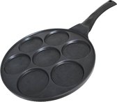 Pannenkoekenpan Pancake ook voor pannenkoeken 26 cm antiaanbaklaag inductie spiegeleieren Oladji eieren taart eierdoosje