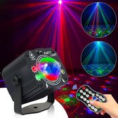 Siècle des Lumières disco LED RVB avec télécommande - Éclairage de fête contrôlé par la musique - Effets de lumière colorés pour les fêtes et les chambres d'enfants - Économe en énergie - Télécommande incluse