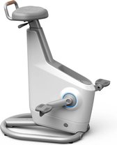Bol.com LifeSpan Ampera Hometrainer Bureau - Stroomopwekkende Stoelfiets - Bureautfiets - Recycled - Verstelbaar - Wit aanbieding