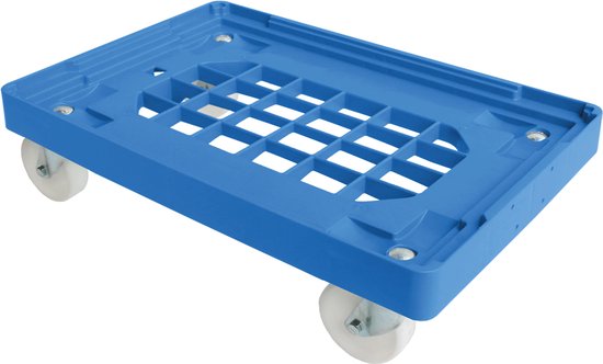 Transportroller voor Kratten 60x40 cm met Zwenkwielen - Industriële Transportroller voor Kratten 60x40 cm met Zwenkwielen - Industriële