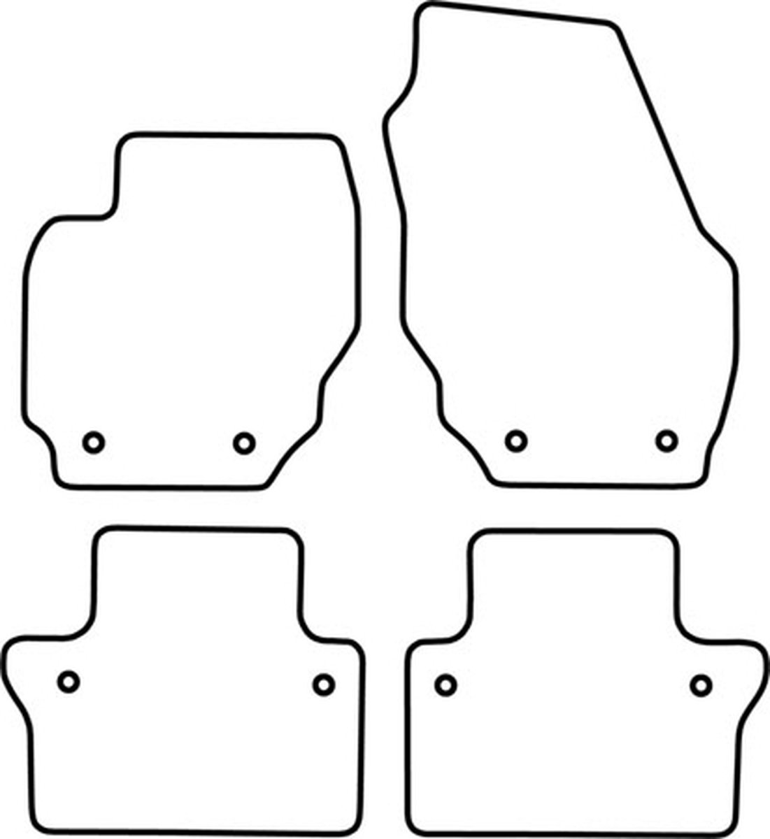 Automatten | Mattenset Volvo S40 - 1999 - 2005