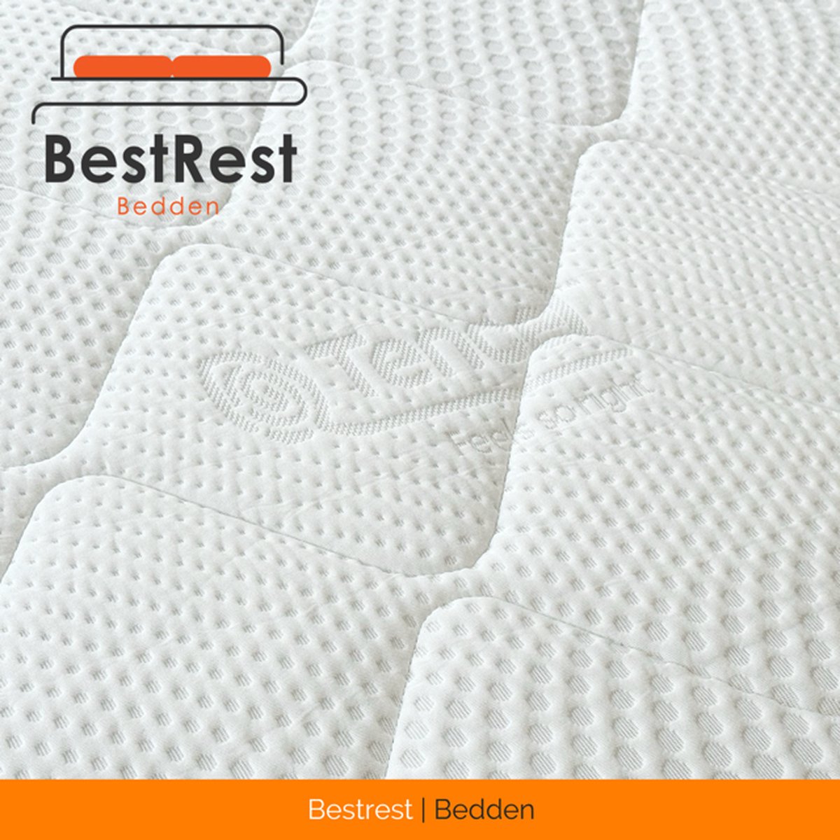 Topper - 160x200 Topper - Hybride-foam / Koudschuim - Topdekmatras - Matrastopper - Drukverlagend - Ondersteunend - Afneembaar hoes - Tencel Hoes - Hotelkwaliteit - 12cm Topper - Bestrest Bedden