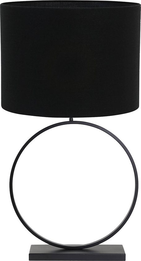 Light and Living vloerlamp - zwart - - SS106729