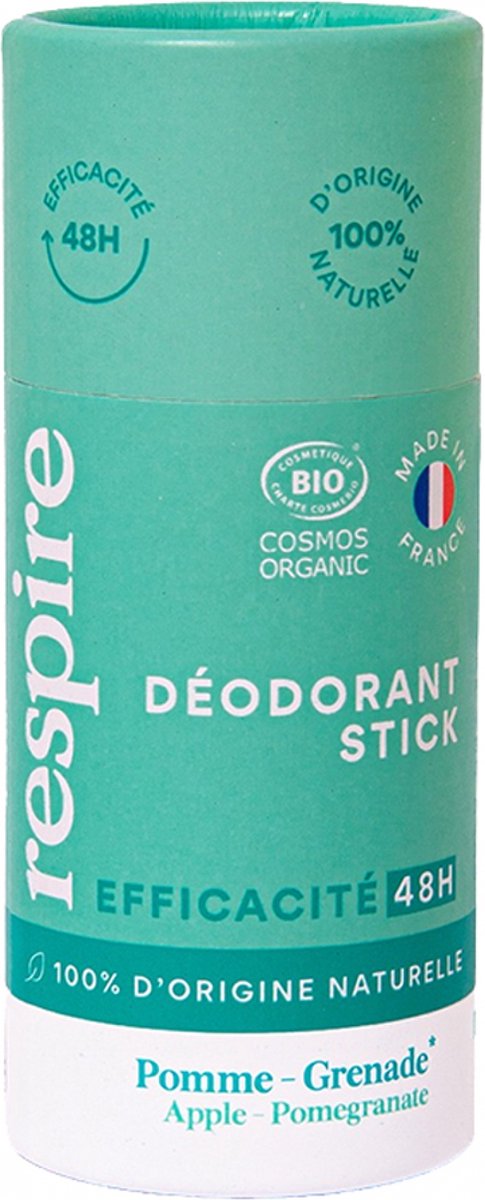 Goedkoopste Respire Biologische Granaatappel Deodorant Stick 50 g