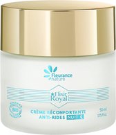 Fleurance Nature Elixir Royal Comforting Anti-Rimpel Nachtcrème Biologisch 50 ml