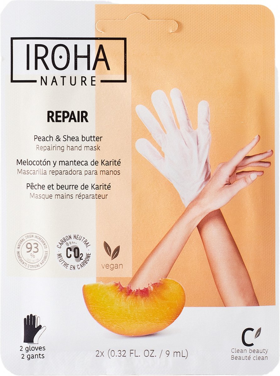 Handschoenen voor handbehandeling Iroha Perzik