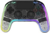 Bol.com Snakebyte Gamepad RGB 4 - Draadloze Controller - PS4/PS3 - RGB - Bluetooth - 35mm Jack - Zwart aanbieding