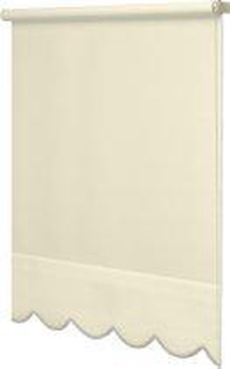 Rolgordijn lichtdoorlatend unicolor Schulp Off-White 120x180cm
