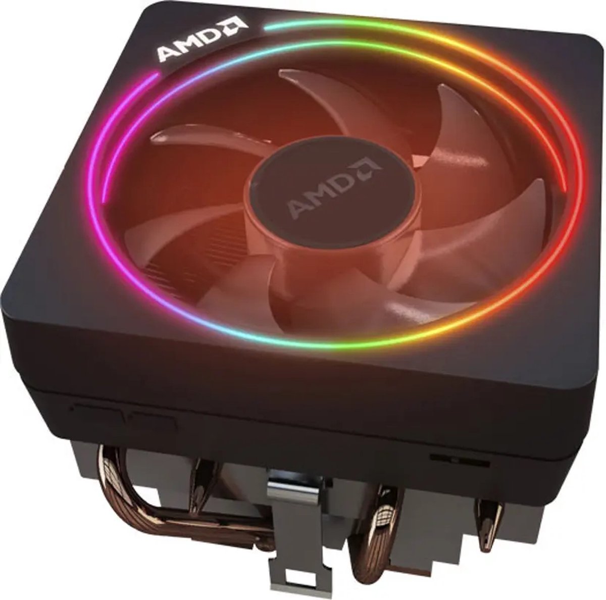 AMD Wraith Prism - Koeler voor processor - Socket AM4 - RGB - 2800 rpm - 42 dB - zwart - AMD