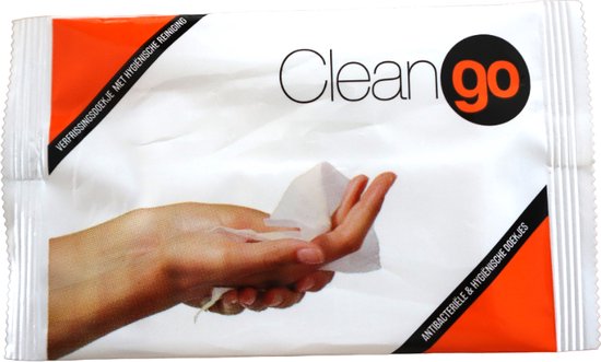 Lingettes antibactériennes Cleango 35 pièces