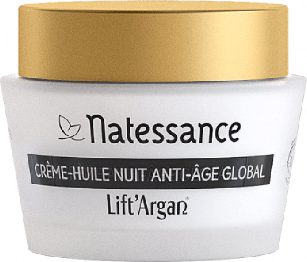 Natessance Lift'Argan Organic Global Anti-Ageing Nachtcrème 50 ml