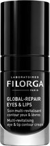 Anti-Aging Crème voor Oog en Lip Controur Filorga Global Repair (15 ml)