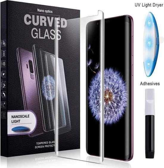 scheidsrechter onderhoud donderdag Samsung Galaxy S10 UV Glas - Galaxy S10 screen protector - Galaxy S10  curved glass -... | bol.com