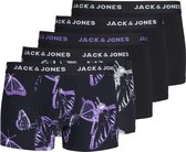 Jack & Jones 5P boxers butterfly zwart - M
