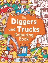 Diggers & Trucks Colouring Book