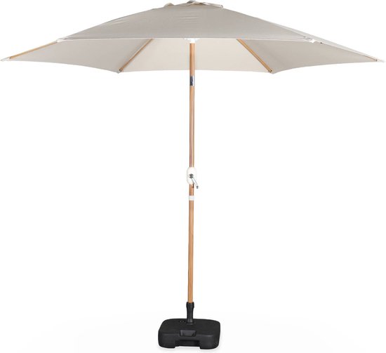 Verrijking van de buitenruimte door een parasol met voet - The Art of