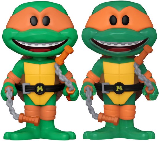 Funko Teenage Mutant Ninja Turtles - Michelangelo Mutant Mayhem 2023 - Vinyle Soda