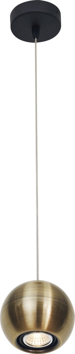 TRITON 1L pendel, GU10 (excl) zwart / brons