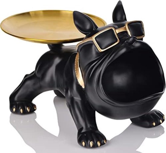 Sleutelbakje - Hond - Zwart