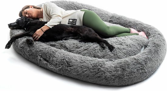 Hondenbed voor mensen | Human Dog Bed XXL InnovaGoods Grey