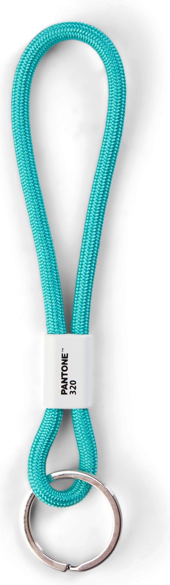 Pantone Sleutelhanger - Turkis 320 C - Keycord Klein - by Copenhagen Design