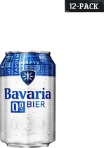 Bavaria 0.0% blik 33cl - 12-pack
