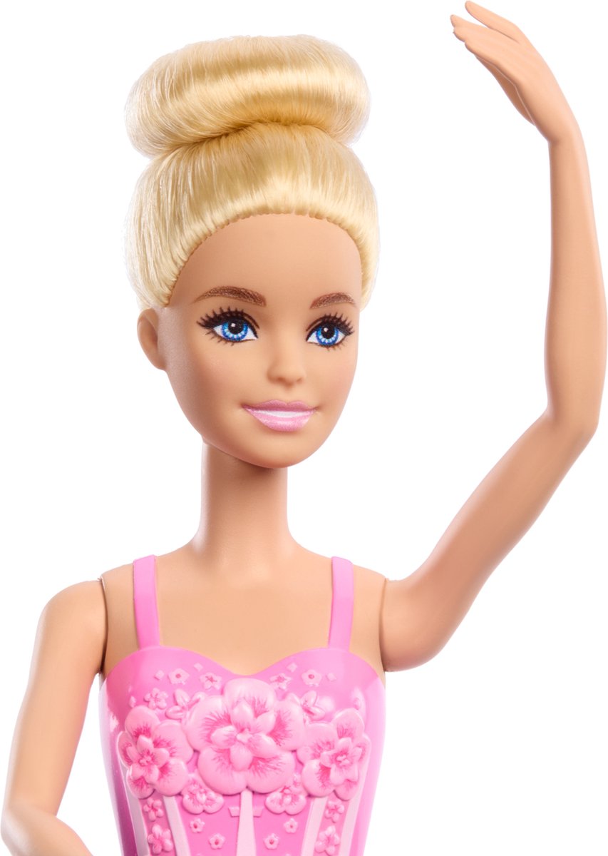 Barbie Ballerinapop - Met roze tutu - 32,5 cm - Barbiepop — cadeau in Spellen & Speelgoed - foto 5