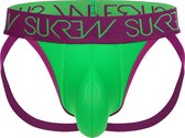 SUKREW Jockstrap Verdant Green - MAAT XS - Heren Ondergoed - Jockstrap voor Man - Mannen Jock