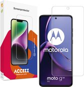 Accezz Screenprotector Geschikt voor Motorola Moto G84 - Accezz Gehard Glas Screenprotector
