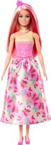 Bol.com Barbie Zeemeerminnenpoppen - Met rood roze haar - 31 cm - Barbiepop aanbieding