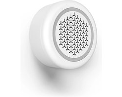 Hama Wi-Fi Smart Home Alarm Sirene - 97,4 dB - WLAN Alarm Systeem Sensor voor binnenshuis - Hama Smart Solution App en Spraakbesturing - Geschikt voor Apple Home, Alexa, Google Assistent - Wit
