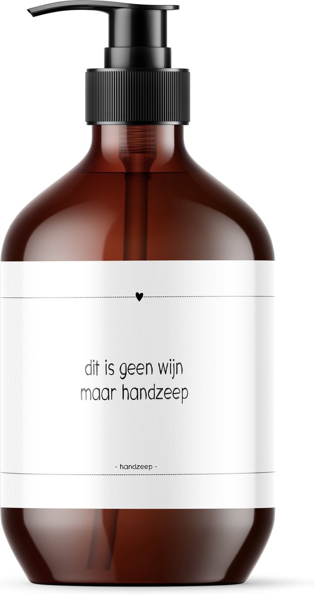 Handzeep | Dit is geen wijn maar handzeep | winkeltjevananne.nl