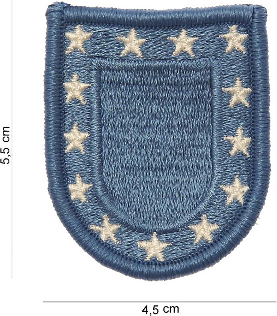 Embleem stof US army klein