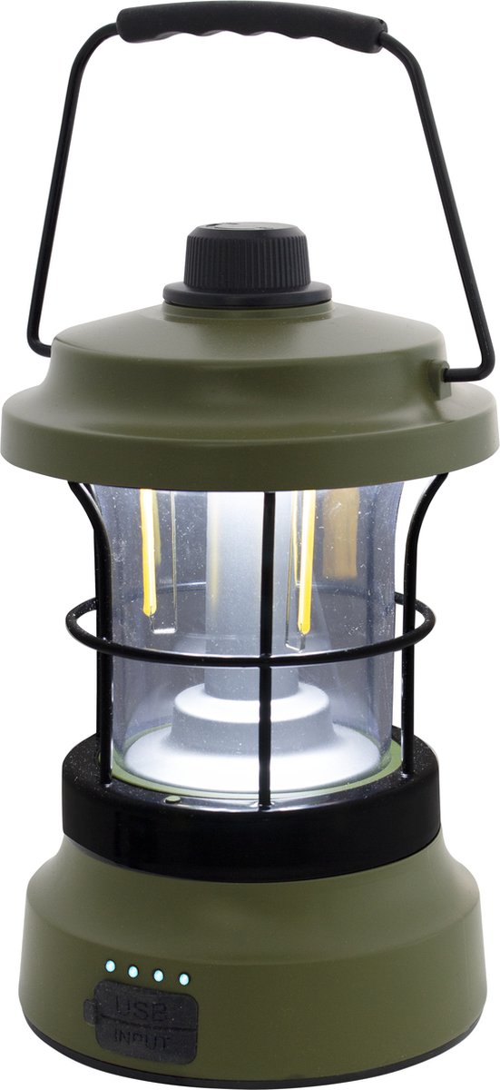 Eurotrail Retro Tafellamp - Olijf — afbeelding 3
