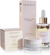 Velveux rozen gezichtsolie + oogcrème - eye cream - skincare - gezichtsverzorging - moisturizer