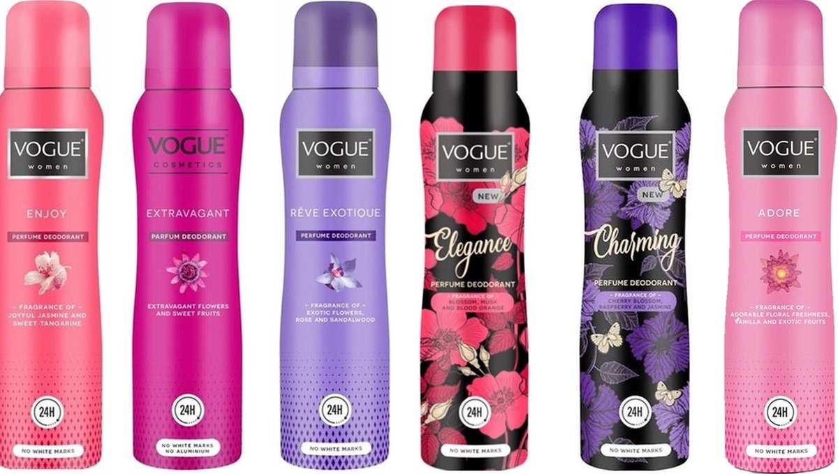 Goedkoopste Vogue Parfum Deodorant Pakket Groot