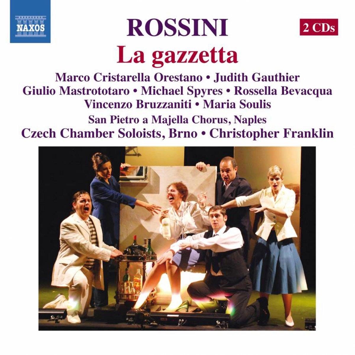 Czech Chamber Solists Brno, Christopher Franklin - Rossini: La Gazzetta (2 CD)